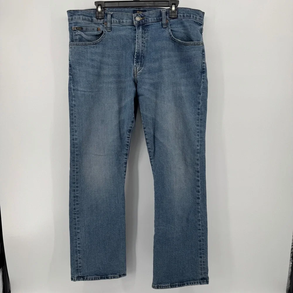 Polo Ralph Lauren Authentic Denim‎ Goods Jeans Mens Light Blue